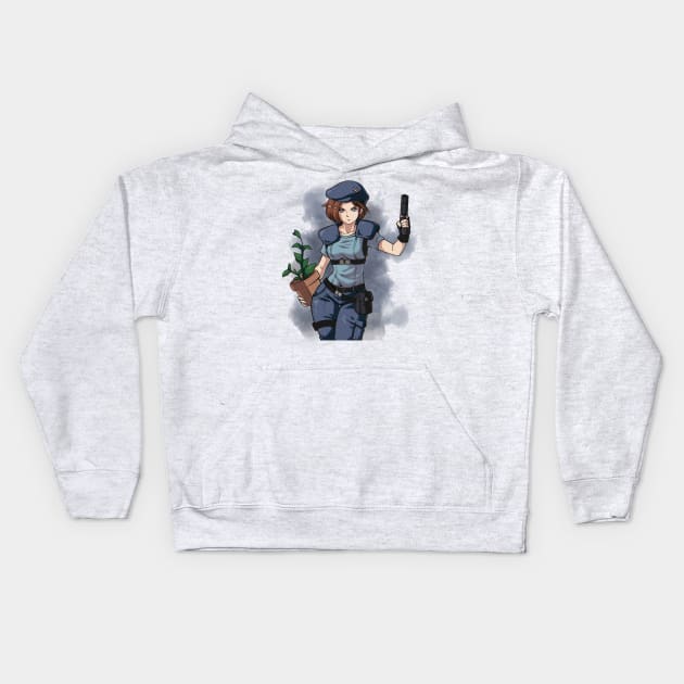 jill Kids Hoodie by fancy ghost